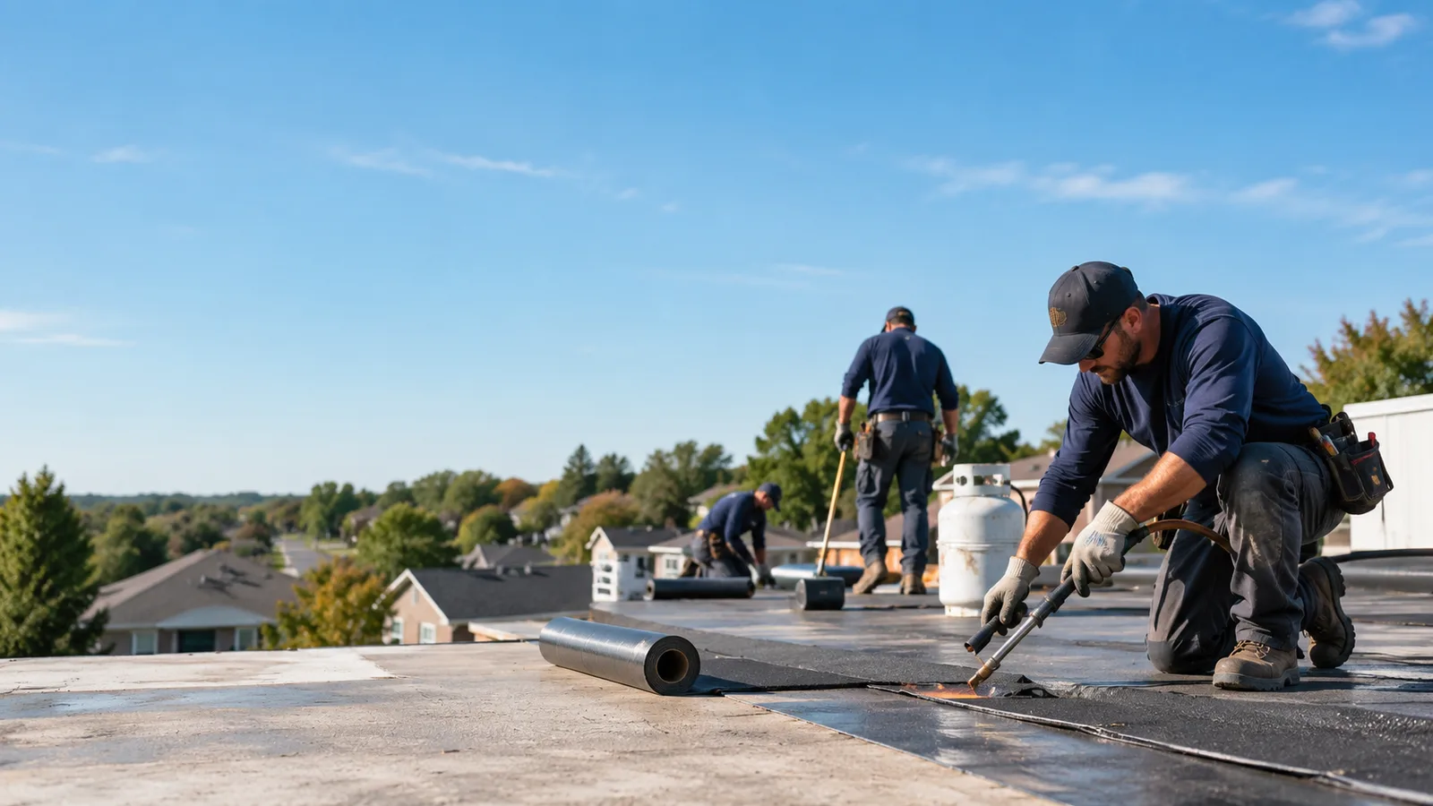 Flat Roof Leak Repair providers in Bush, LA